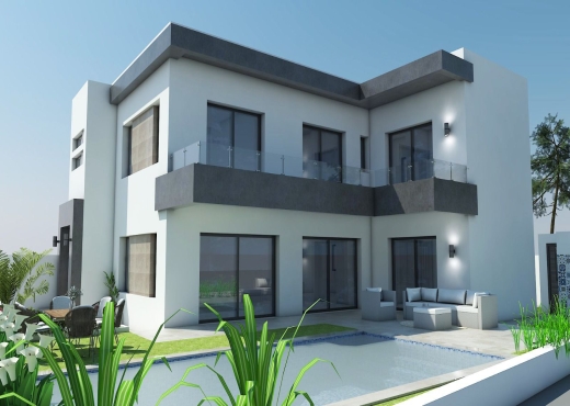 villa haut standing a vendre a hammamet sud - Bien immobilier à {"id":16,"country_id":219,"name":"NABEUL","slug":"nabeul"} - Agence Immobilière immo\'in