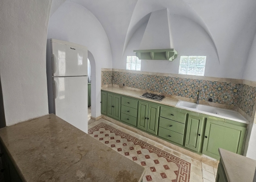 À louer à l’année à hammamet nord  une villa S+2 - Bien immobilier à {"id":16,"country_id":219,"name":"NABEUL","slug":"nabeul"} - Agence Immobilière immo\'in